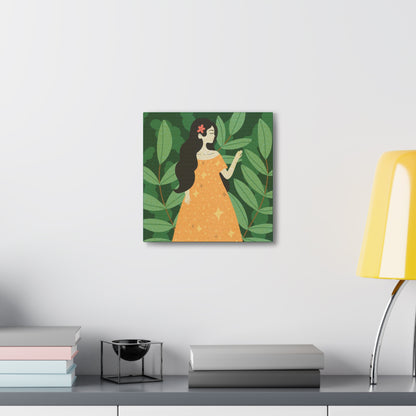 Filipina Goddess 1 Canvas Print