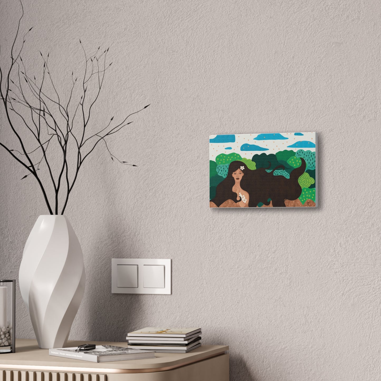 Maria Makiling Canvas Print