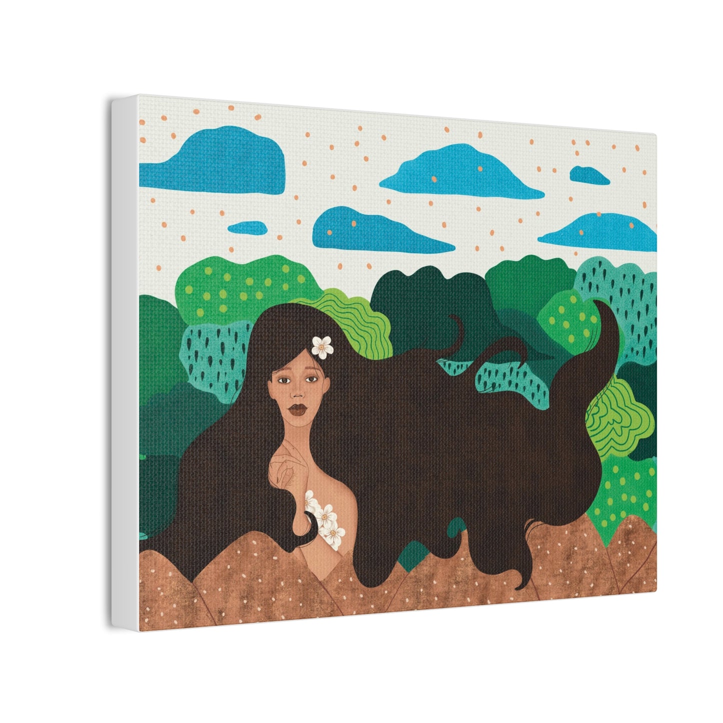 Maria Makiling Canvas Print