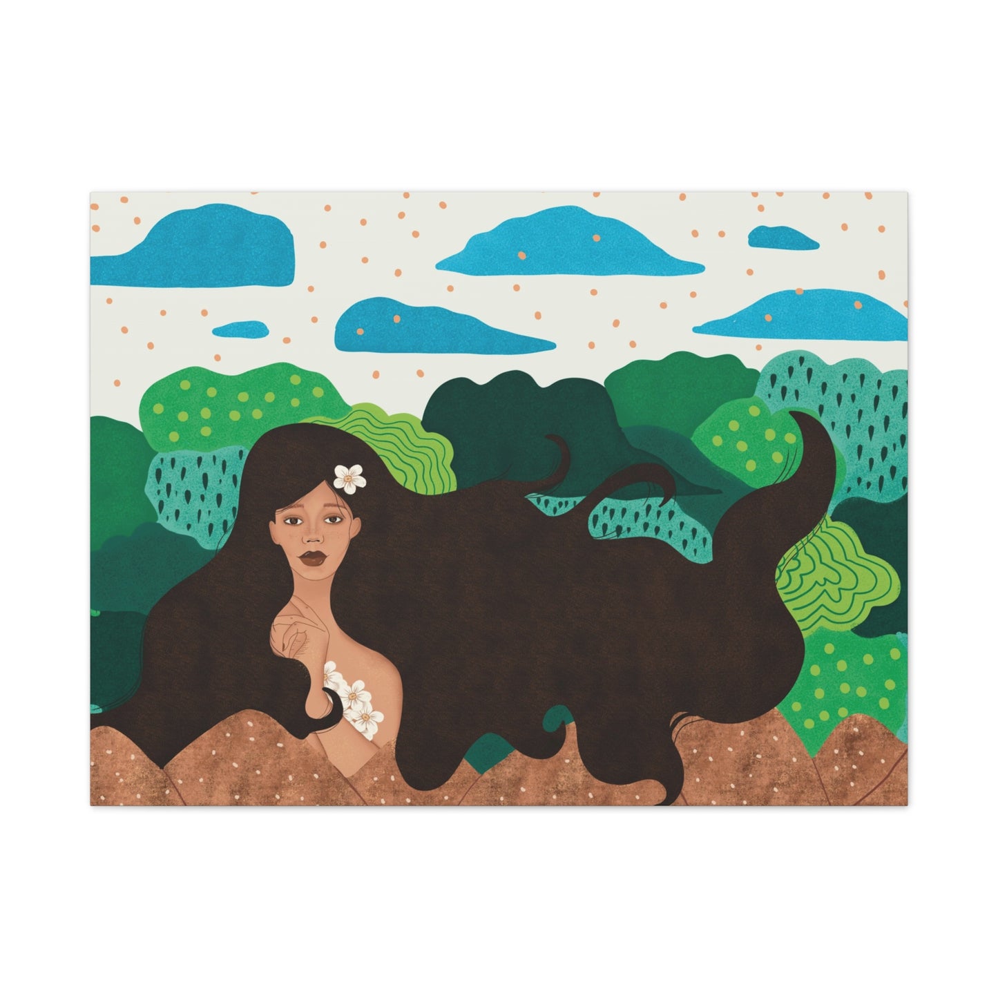 Maria Makiling Canvas Print