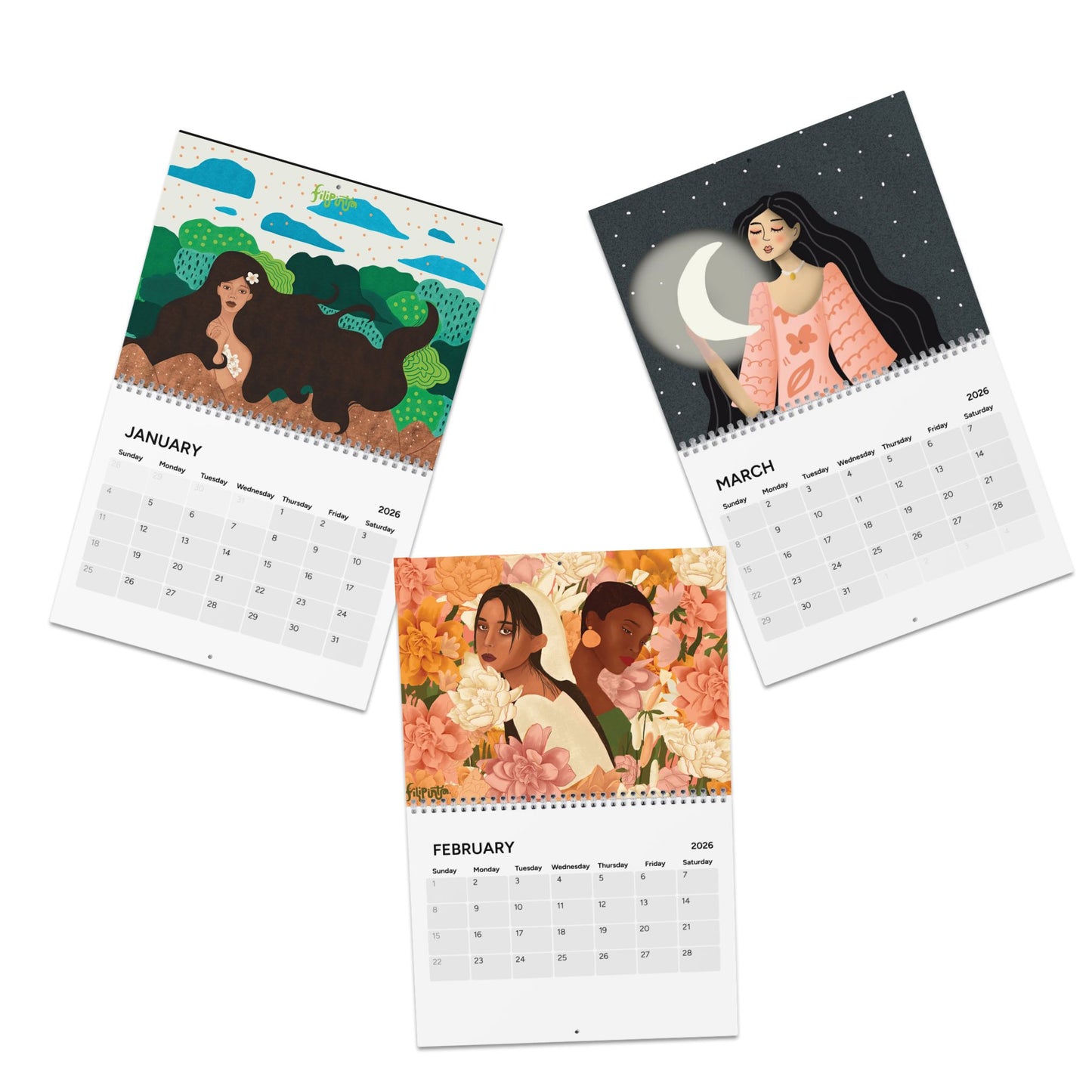 Filipina Deities 2026 Calendar