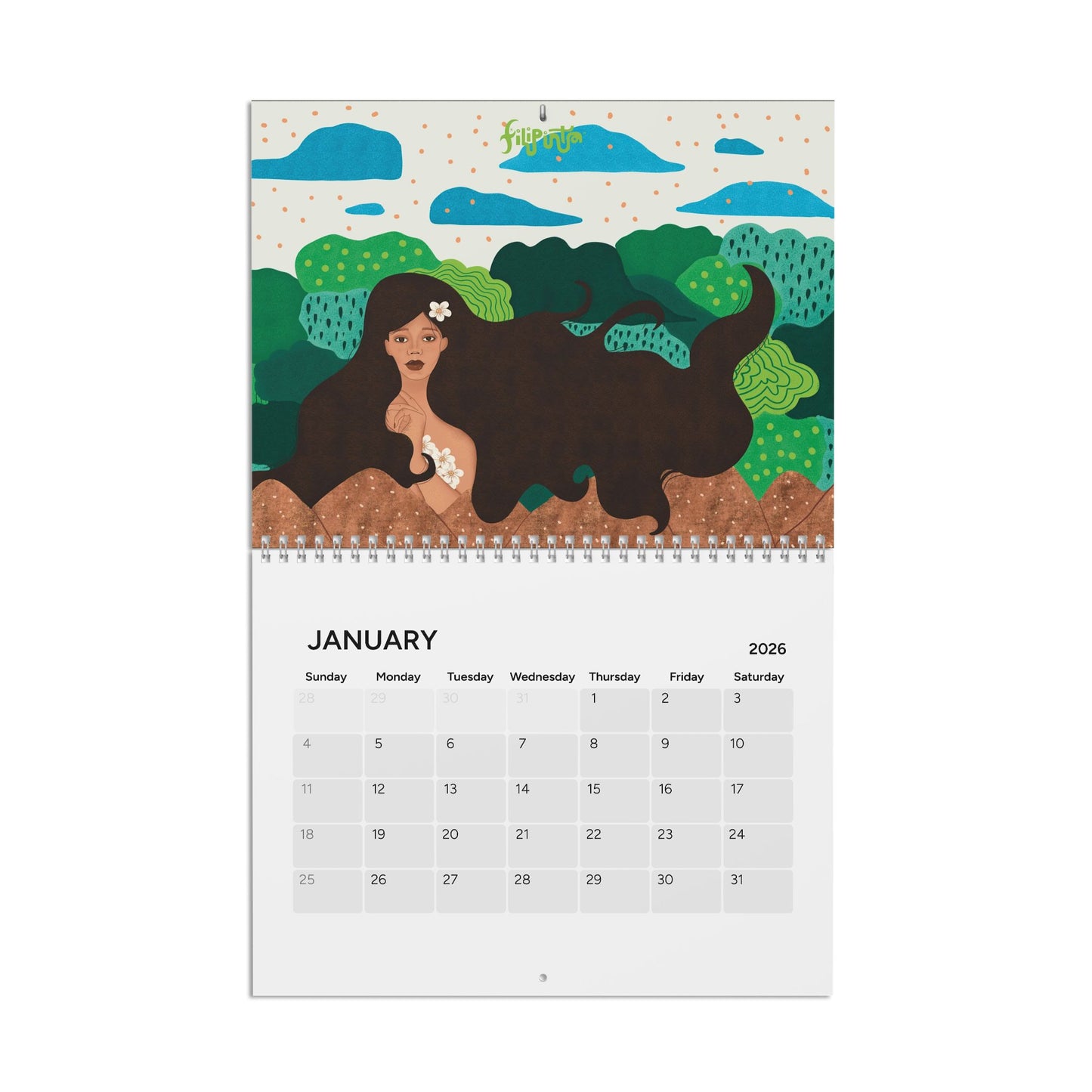 Filipina Deities 2026 Calendar