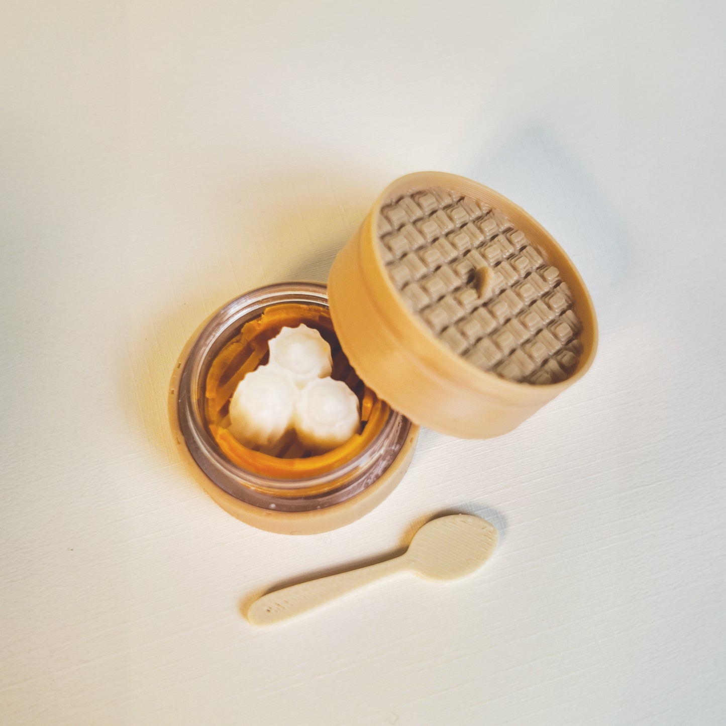 Dumpling Lip Balm in Steam Basket