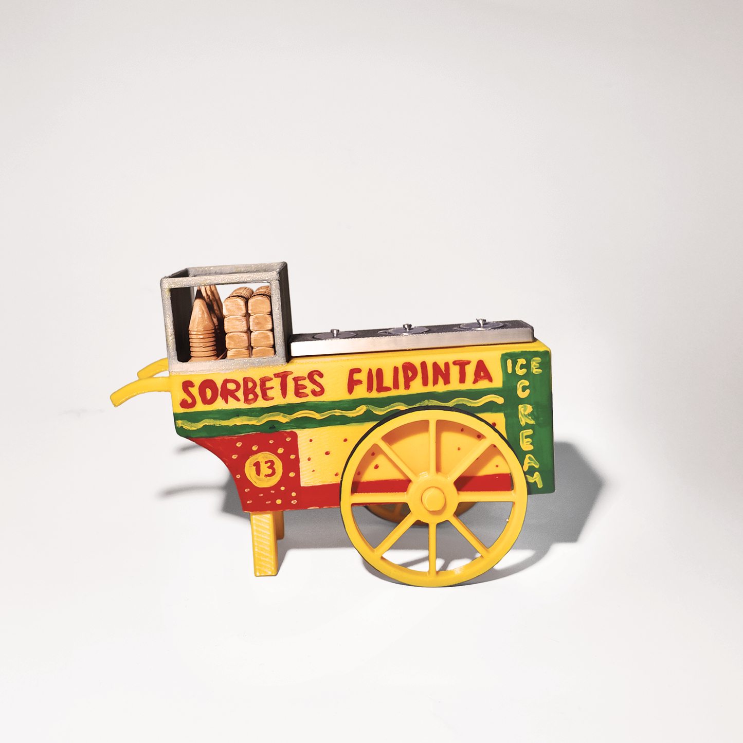 Limited Edition Sorbetes Ice Cream Cart Lip Balm Set