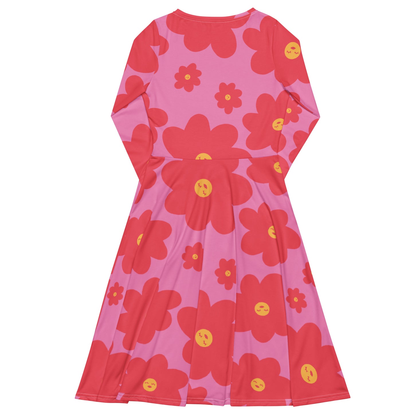 Red Daisies Dress
