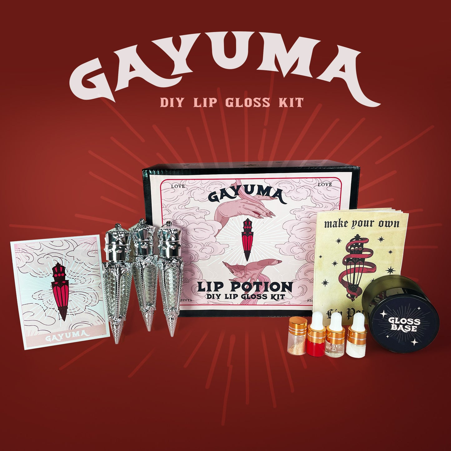 Gayuma - DIY LIP GLOSS KIT