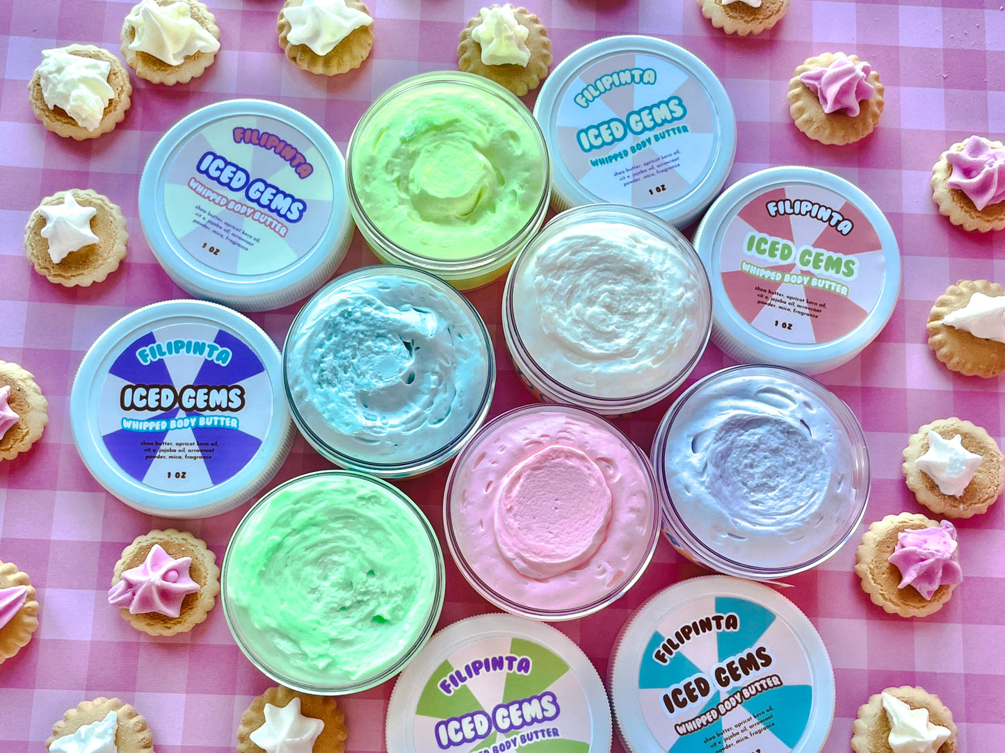 Iced Gems Body Butter - Cotton Candy